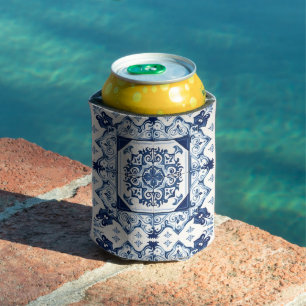 Enfriador De Latas Baldosas mediterráneas, portuguesas, azulejo, mall