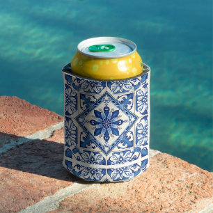 Enfriador De Latas Baldosas mediterráneas, portuguesas, azulejo, mall