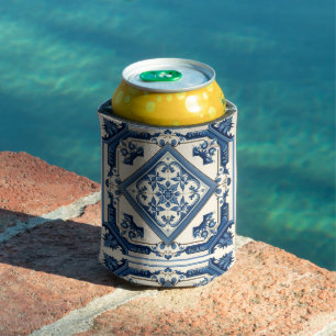 Enfriador De Latas Baldosas mediterráneas, portuguesas, azulejo, mall