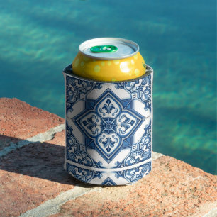 Enfriador De Latas Baldosas mediterráneas, portuguesas, azulejo, mall