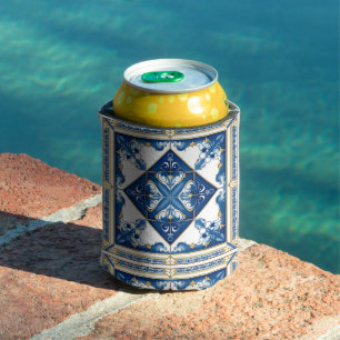 Enfriador De Latas Baldosas mediterráneas, portuguesas, azulejo, mall