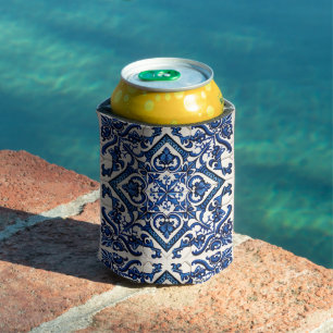 Enfriador De Latas Baldosas mediterráneas, portuguesas, azulejo, mall