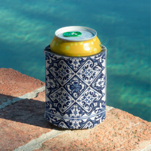 Enfriador De Latas Baldosas mediterráneas, portuguesas, azulejo, mall