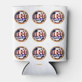 Enfriador De Latas Ball de fútbol de Estados Unidos