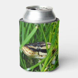Enfriador De Latas Ball Python en la hierba