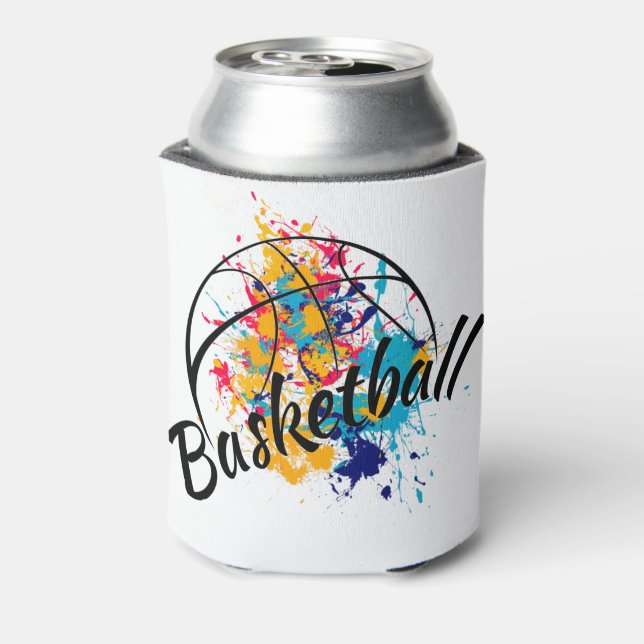 Enfriador De Latas Baloncesto acuático (Reverso de la lata)
