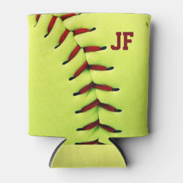 Enfriador De Latas Baloncesto amarillo personalizado