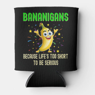 Enfriador De Latas Bananganes, plátanos, fruta Fiesta humorística