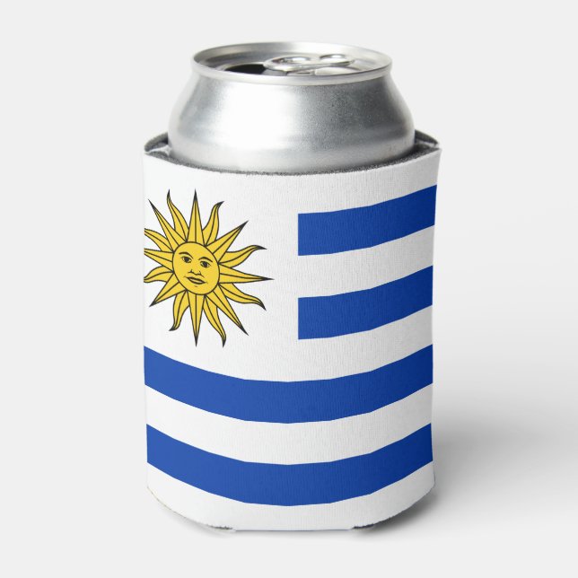 Enfriador De Latas Banda de Uruguay Banda Oriental (Lata Anverso)