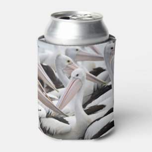 Enfriador De Latas Bandada de pelícanos