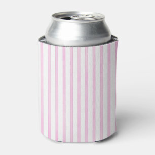 Enfriador De Latas Bandas acuáticas rosadas de fondo