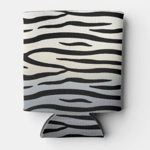 Enfriador De Latas Bandas de cebra Impresión de animales exóticos