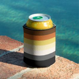 Enfriador De Latas Bandas de Orgullo de Oso