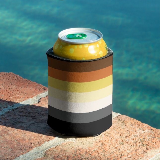 Enfriador De Latas Bandas de Orgullo de Oso (Piscina in situ)