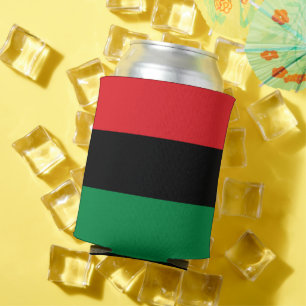 Enfriador De Latas Bandera africana/hincha deportivo