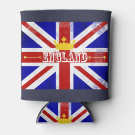 Enfriador De Latas Bandera anglosajona con problemas de tema británic