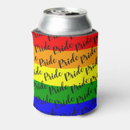 Enfriador De Latas Bandera arcoiris del orgullo gay