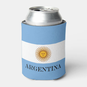 Enfriador De Latas Bandera argentina Bandera De Argentina
