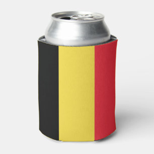 Enfriador De Latas Bandera belga patriótica