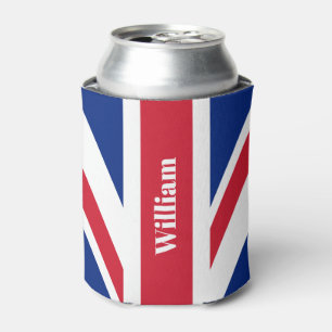 Enfriador De Latas Bandera británica Union Jack personalizada
