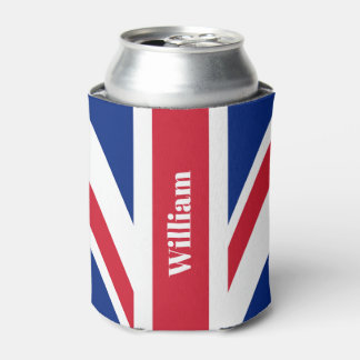 Enfriador De Latas Bandera británica Union Jack personalizada