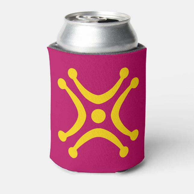 Enfriador De Latas Bandera cántabra de Lábaru (Reverso de la lata)