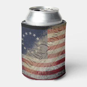 Enfriador De Latas Bandera de Betsy Ross