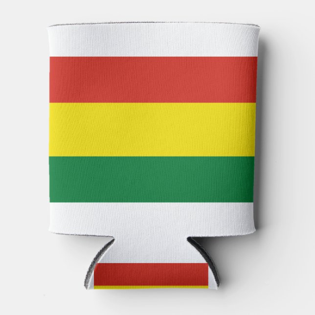 Enfriador De Latas Bandera de Bolivia (Anverso)