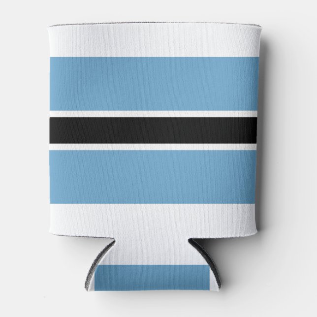 Enfriador De Latas Bandera de Botsuana (Anverso)
