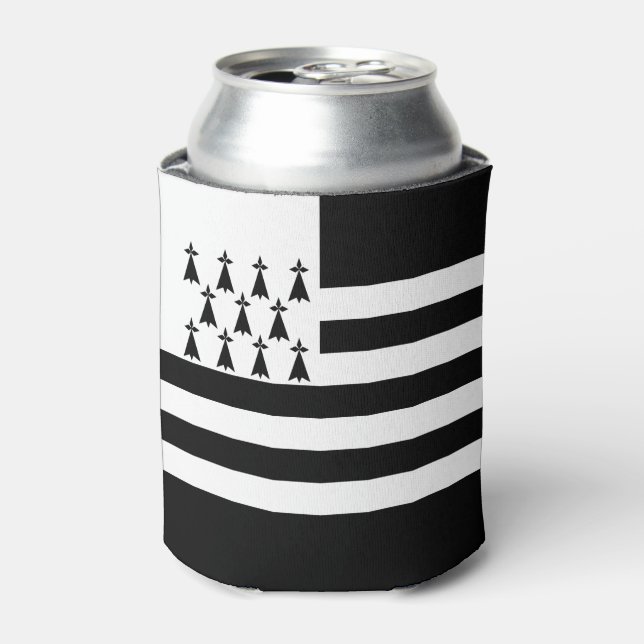 Enfriador De Latas Bandera de Bretaña Patriótica (Lata Anverso)
