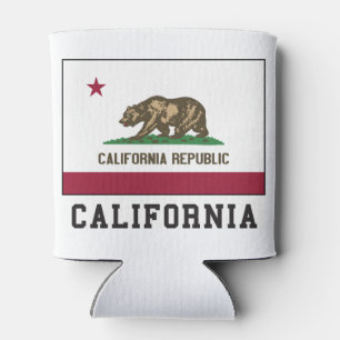 Enfriador De Latas Bandera de California