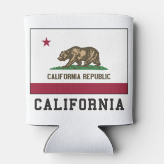 Enfriador De Latas Bandera de California