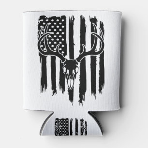 Enfriador De Latas Bandera de caza estadounidense