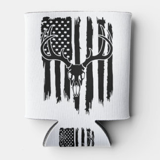 Enfriador De Latas Bandera de caza estadounidense