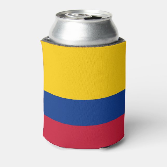 Enfriador De Latas Bandera de Colombia (Reverso de la lata)