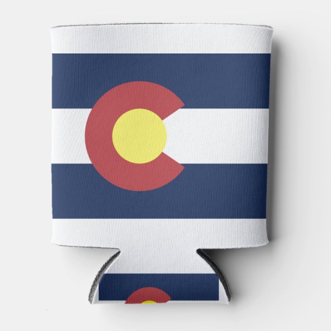 Enfriador De Latas Bandera de Colorado (Anverso)