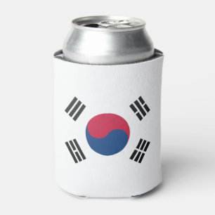 Enfriador De Latas Bandera de Corea del Sur