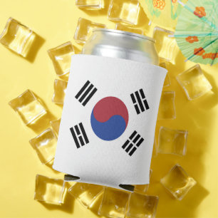 Enfriador De Latas Bandera de Corea del Sur