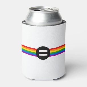 Enfriador De Latas Bandera de Derechos Gay