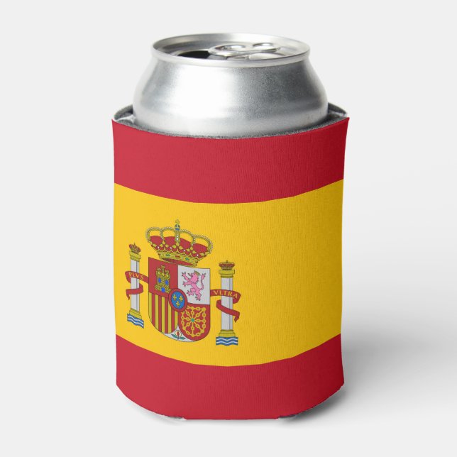 Enfriador De Latas Bandera de España (Lata Anverso)