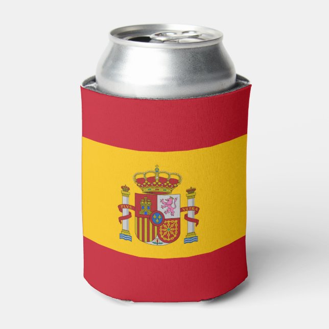 Enfriador De Latas Bandera de España - Bandera de España (Lata Anverso)