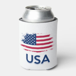 Enfriador De Latas Bandera de Estados Unidos
