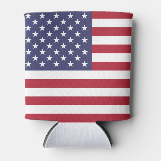 Enfriador De Latas Bandera de Estados Unidos de Estados Unidos (Anverso)