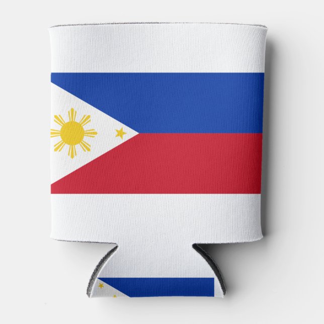 Enfriador De Latas Bandera de Filipinas (Anverso)
