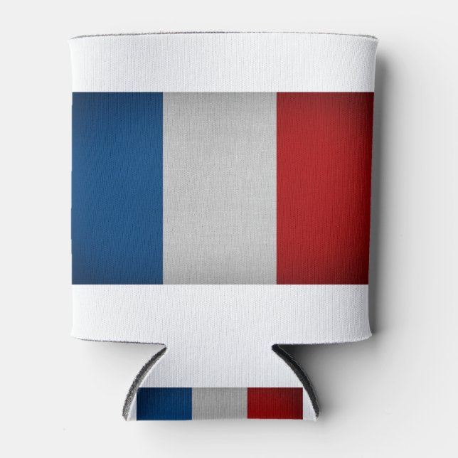 Enfriador De Latas Bandera de Francia (Anverso)