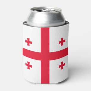 Enfriador De Latas Bandera de Georgia