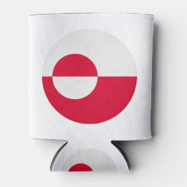 Enfriador De Latas Bandera de Groenlandia