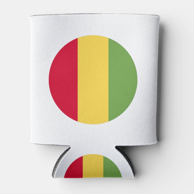 Enfriador De Latas Bandera de Guinea (Anverso)
