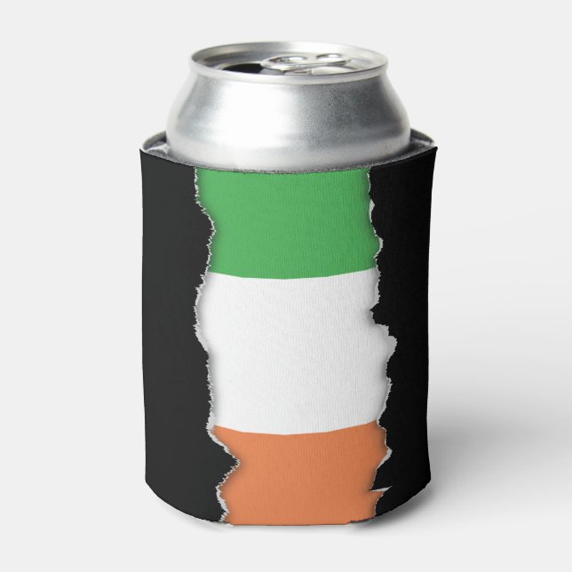 Enfriador De Latas Bandera de Irlanda (Lata Anverso)