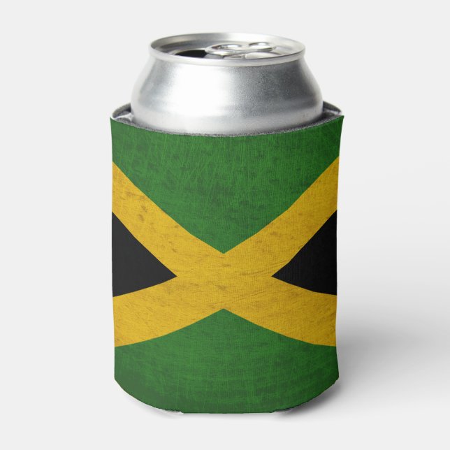 Enfriador De Latas Bandera de Jamaica (Lata Anverso)